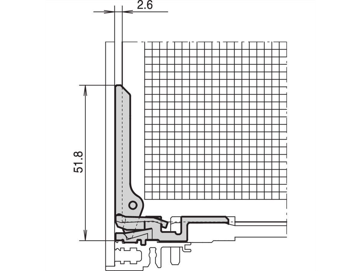 SCHROFF Printed Circuit Board Handle C