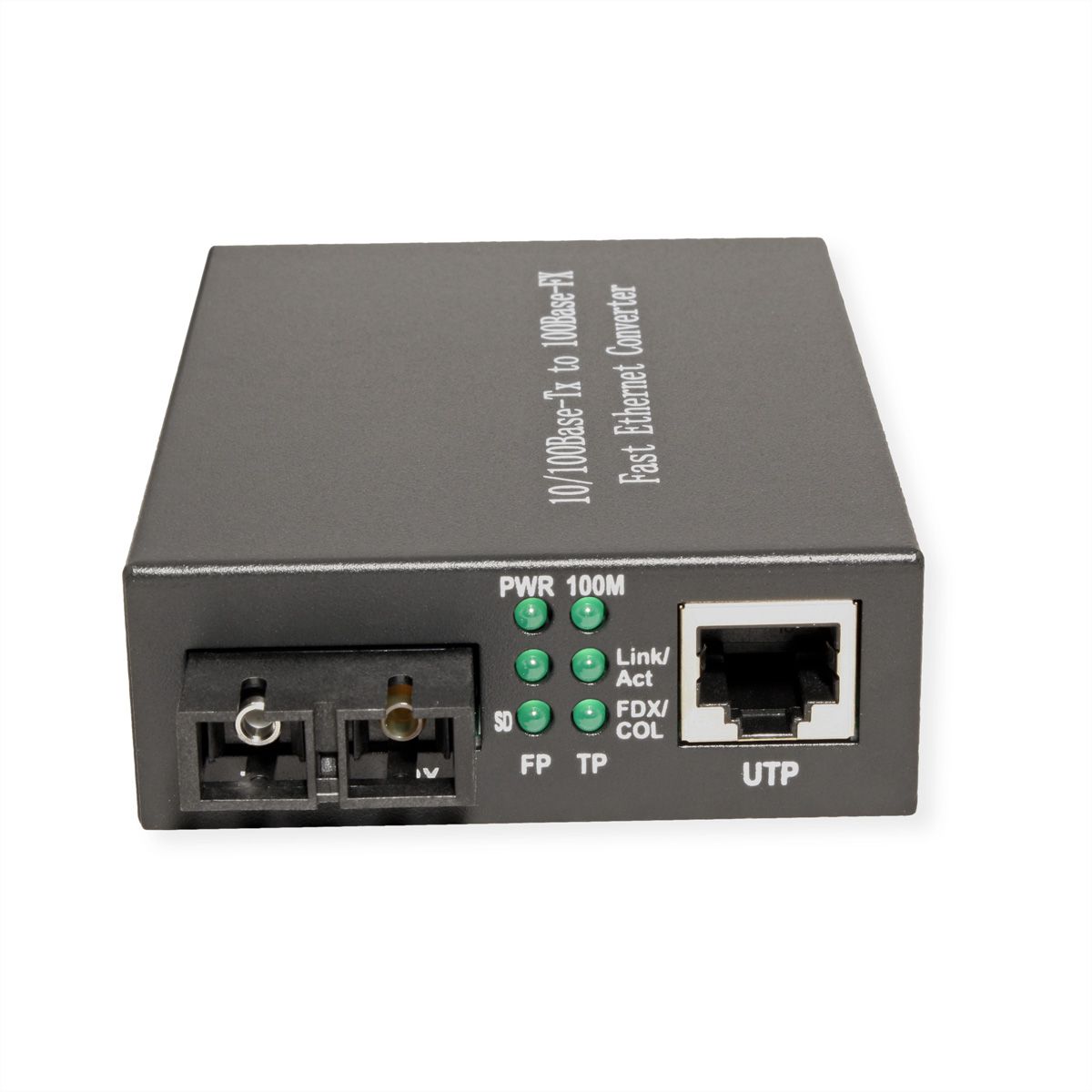 VALUE Fast Ethernet Converter, RJ-45 to SC