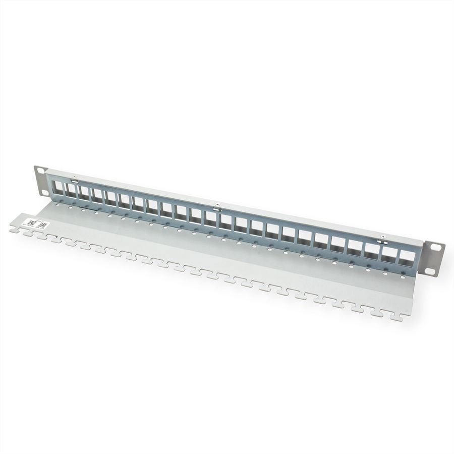 EasyLan preLink / fixLink paneel 19'' 1HE, 24x Keystone aansluitingen
