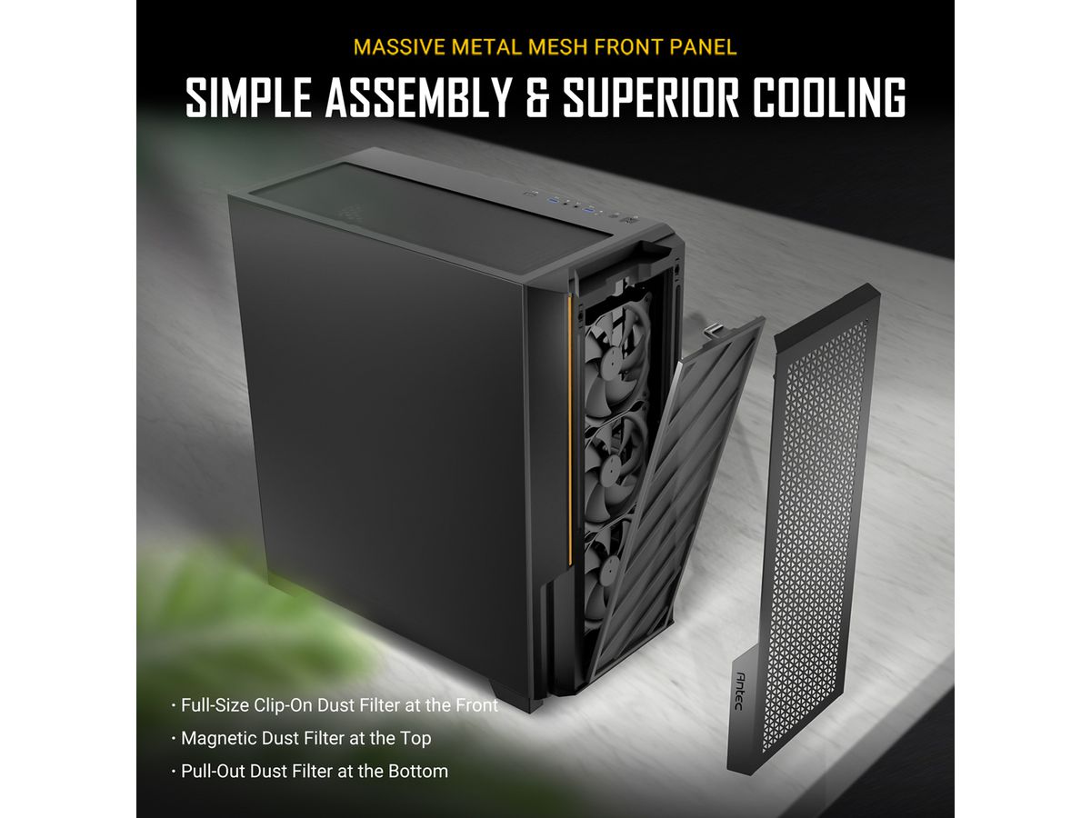 ANTEC P20CE PC case Performance Midi Tower ATX, black