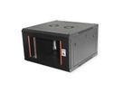 ROLINE 19" Wall Cabinet Basic Plus 6U, 600x600 BxT black