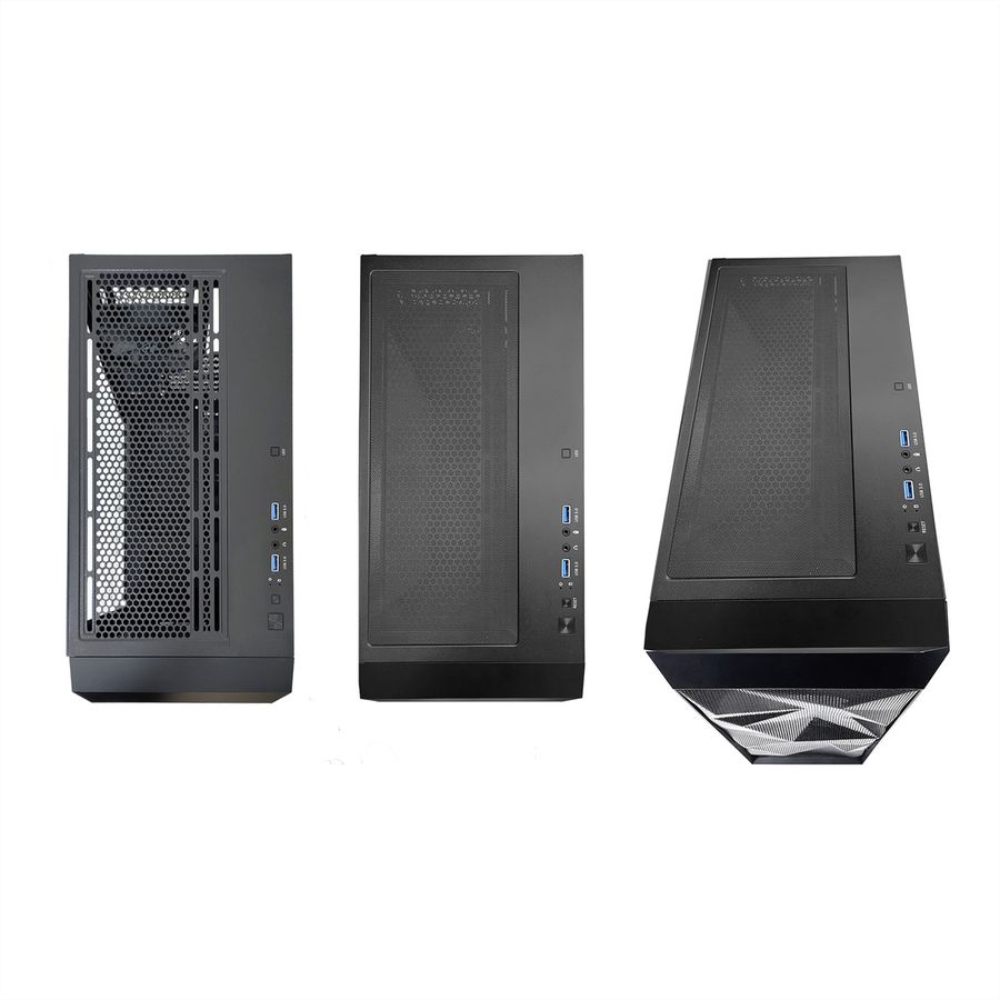 Xilence Xilent Breeze X712.RGB Gaming PC Case, RGB ATX Midi Tower