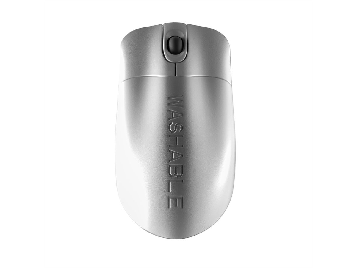 SEAL SHIELD Silver Storm Mouse USB white STWM042