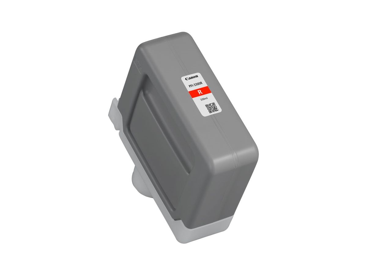 Canon PFI-3300R inktcartridge 1 stuk(s) Origineel Rood