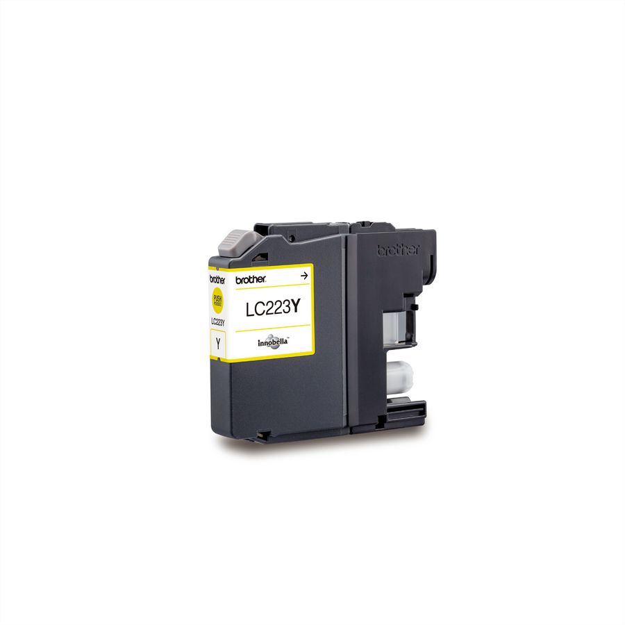LC-223Y, BROTHER Tintenpatrone, yellow für ca. 550 Seiten, Für z. B. BROTHER MFC-J4620DW, MFC-J4625DW, MFC-J5320DW, MFC-J5620DW