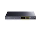 CUDY GS1020PS2 16-poorts Gigabit PoE+ Switch 2 Gigabit SFP-poorten 200W