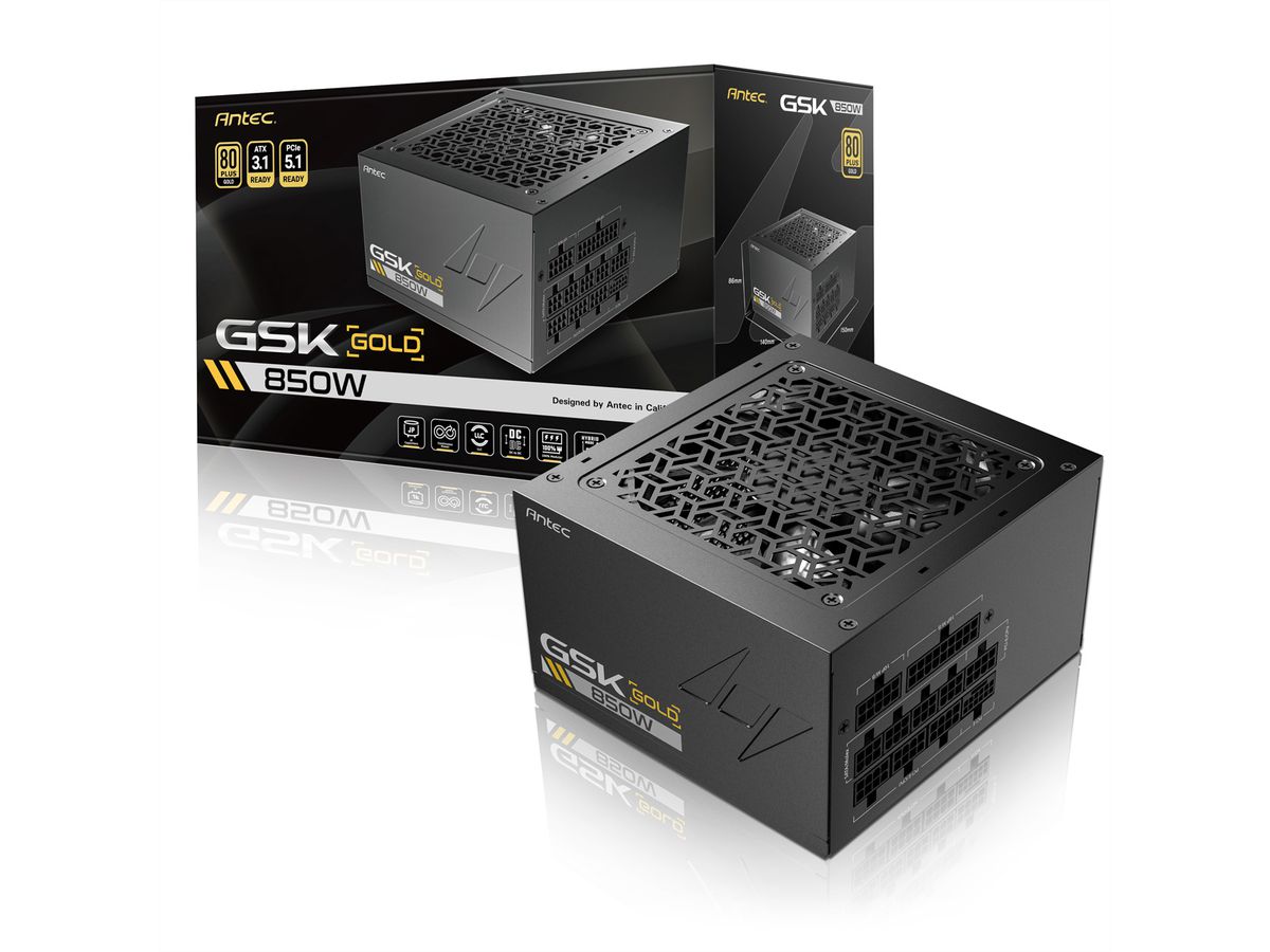 ANTEC GSK850 ATX3.1 Power Supply Unit 850W