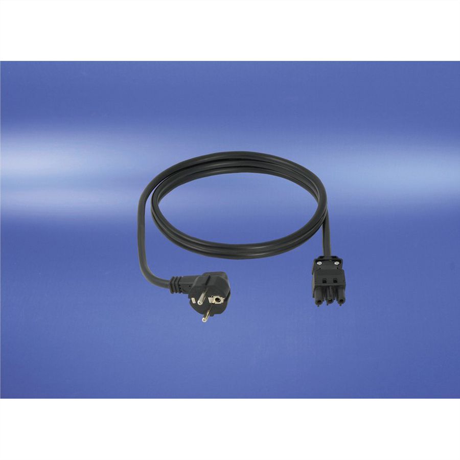 SCHROFF Wieland® Connecting Cables for Socket Strip, GST18, 2.5 m, SCHUKO/UTE