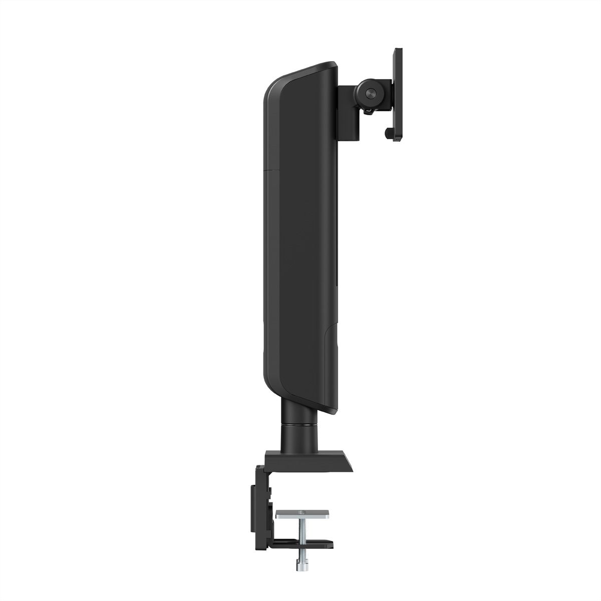VALUE LCD-arm voor zware objecten, vrijstaand, in hoogte verstelbaar , 17–49 inch, max. 18 kg, zwart