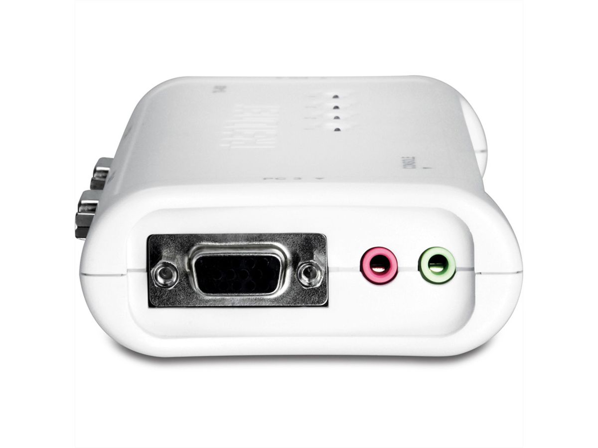 TRENDnet TK-409K KVM-switch 4-poorts USB-kit met audio