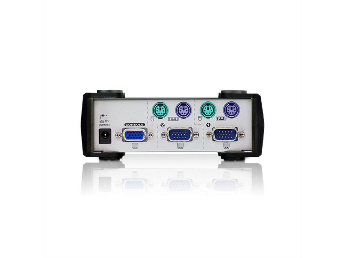 ATEN CS82A KVM Switch VGA, PS/S, 2 Poorts