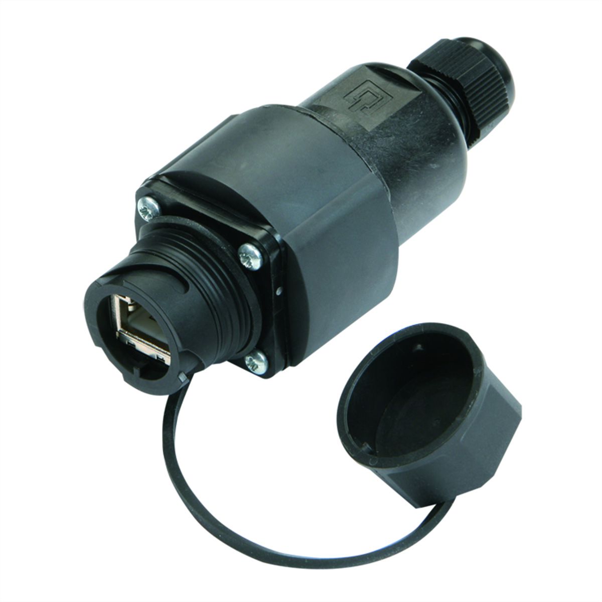 TELEGÄRTNER STX V1 Vrije aftakdoos, RJ45 module B Cat.6A (ISO/IEC)