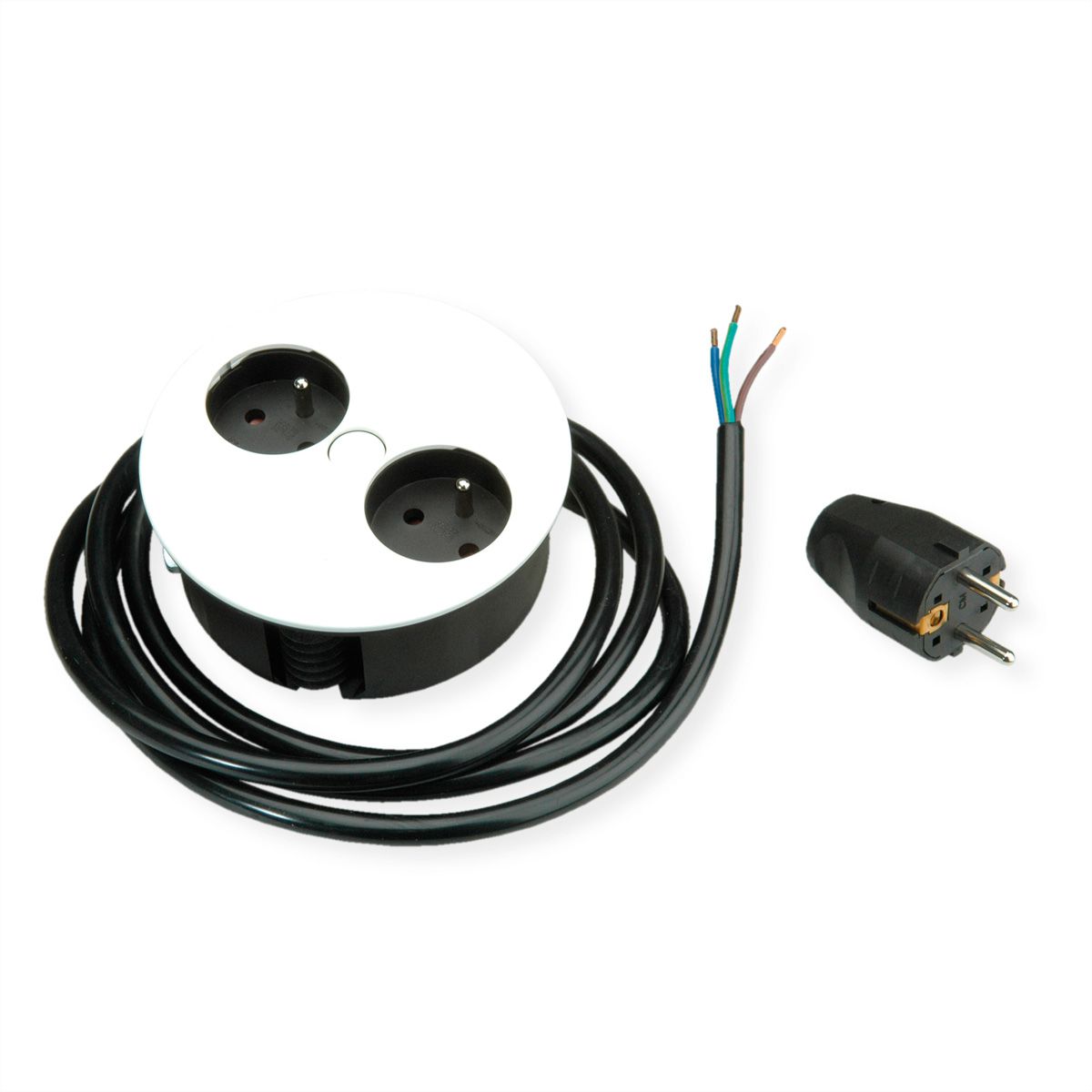 BACHMANN TWIST 2xUTE 2.0m AEH white 30GE silk matt