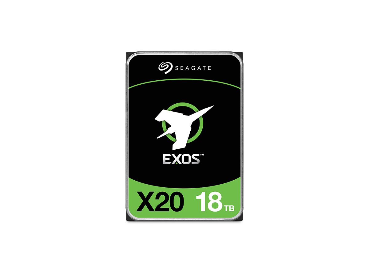Seagate Enterprise Exos X20 internal hard drive 18 TB 7200 RPM 3.5" SAS