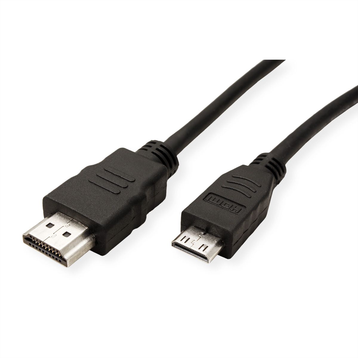ROLINE GREEN HDMI High Speed ​​Kabel met Ethernet, HDMI male - Mini HDMI male, 2 m
