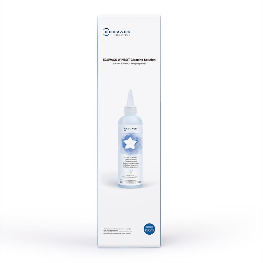 Ecovacs WINBOT reinigingsoplossing 230 ml  , voor Winbots-Serie