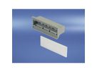 SCHROFF statische handgreep kunststof trapeziumvormig, grijs, 10 PK