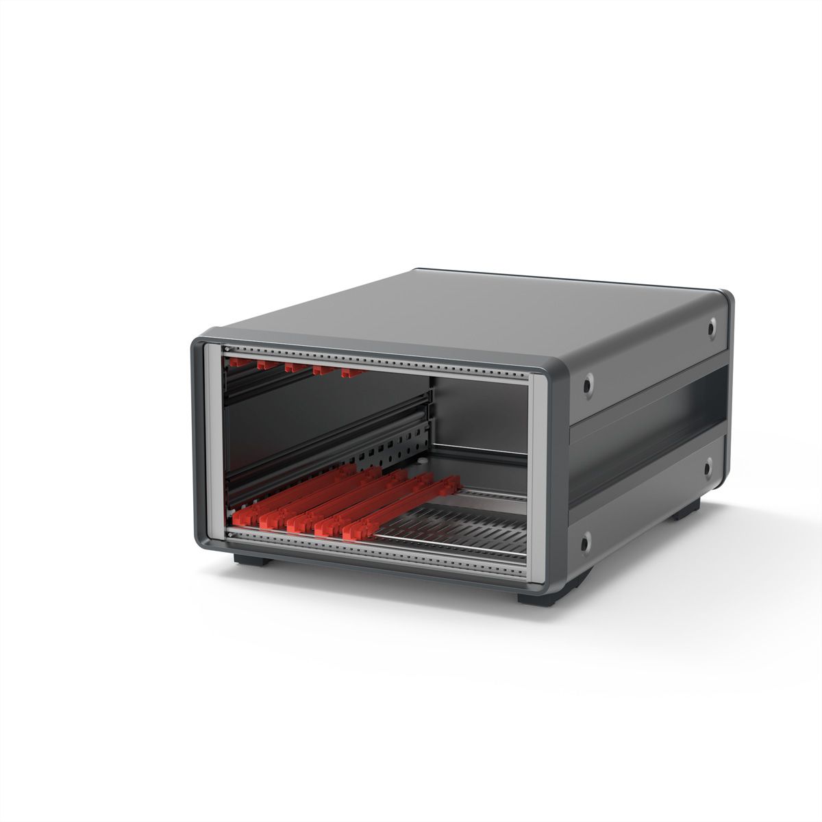SCHROFF CompacPRO Complete Desktop Case, Unshielded, 3 U, 42 HP, 331 mm