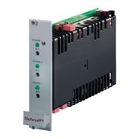 SCHROFF voeding 19" DC/DC Coolpower 100 W, drievoudig, CPDC 312