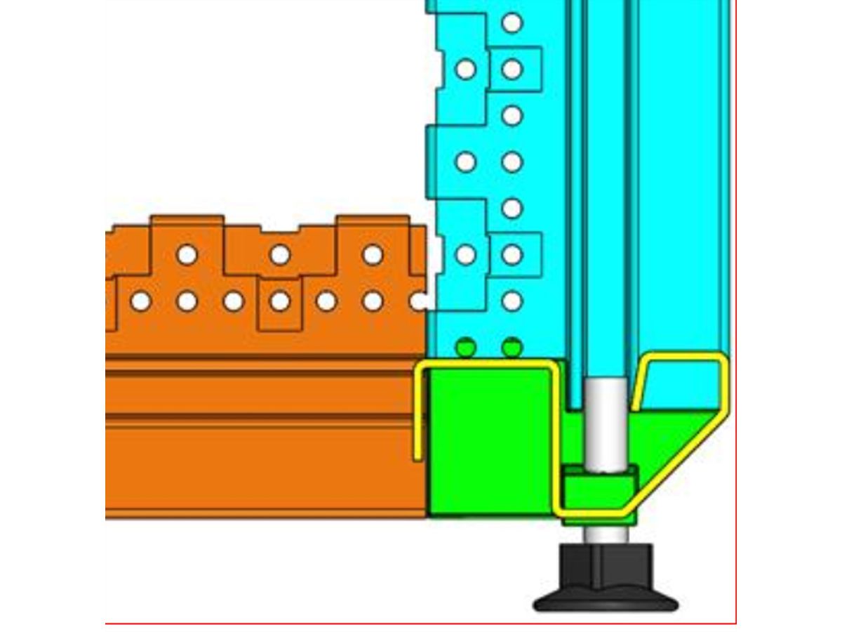 FRAME 42U 2000H 600W 1000D RAL7021
