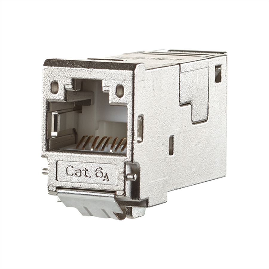 METZ CONNECT E-DAT Module Cat.6A (Class EA), Kabelmontage zonder gereedschap