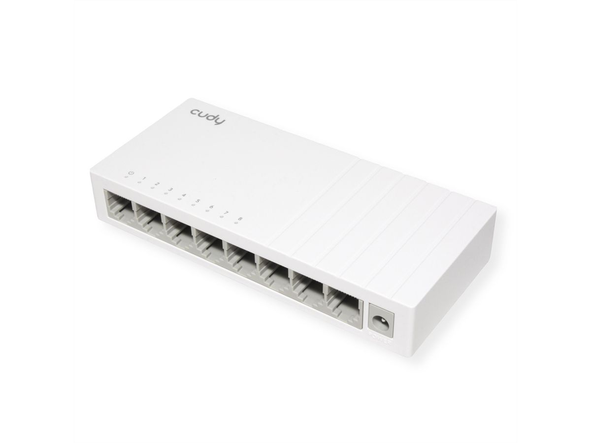 CUDY FS108D 8-poorts 10/100 Desktop Switch