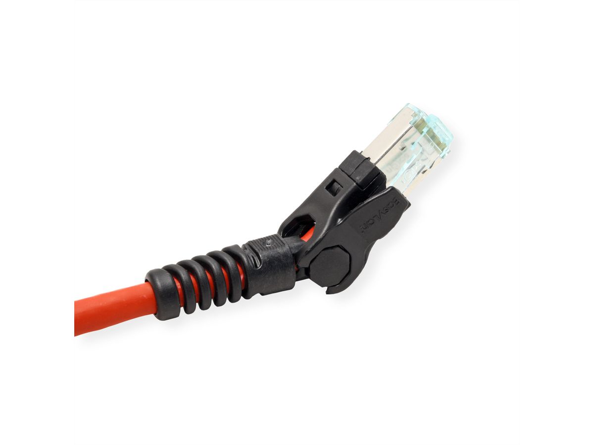 EasyLan VarioBoot patchkabel Cat.6A, S/FTP, rood, 2 m