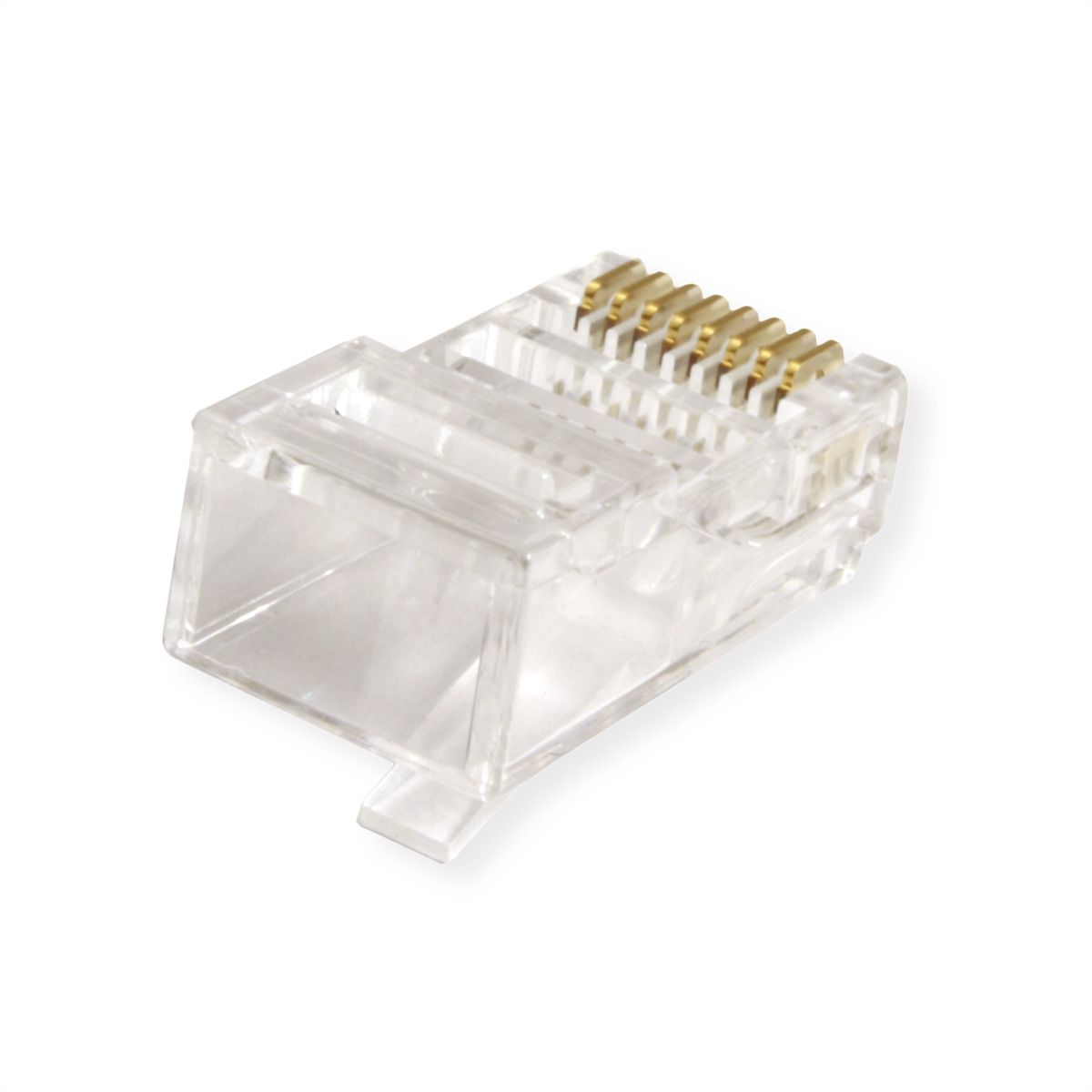 RJ45 Modulaire onafgeschermde Cat.6 (Class E) connector, 10 St.