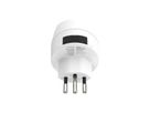 Skross Europe to Switzerland + Italy + Brazil Travel Adapter, For 2- and 3-pole devices  (Safety Contact or Euro plug)