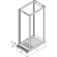 SCHROFF Novastar Mobile Plinth, 553W 800D
