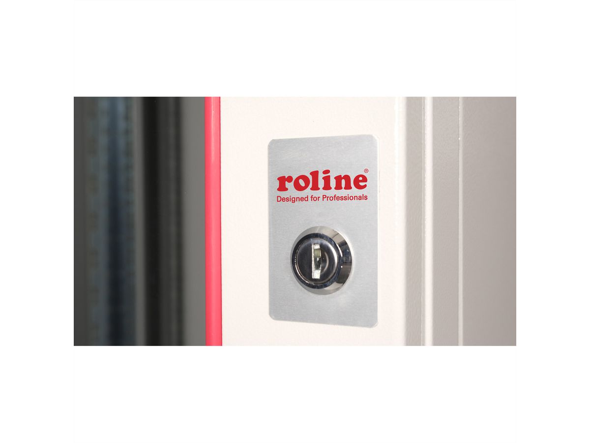 ROLINE 19-inch wall housing Pro 7 U, 600x600 WxD grey