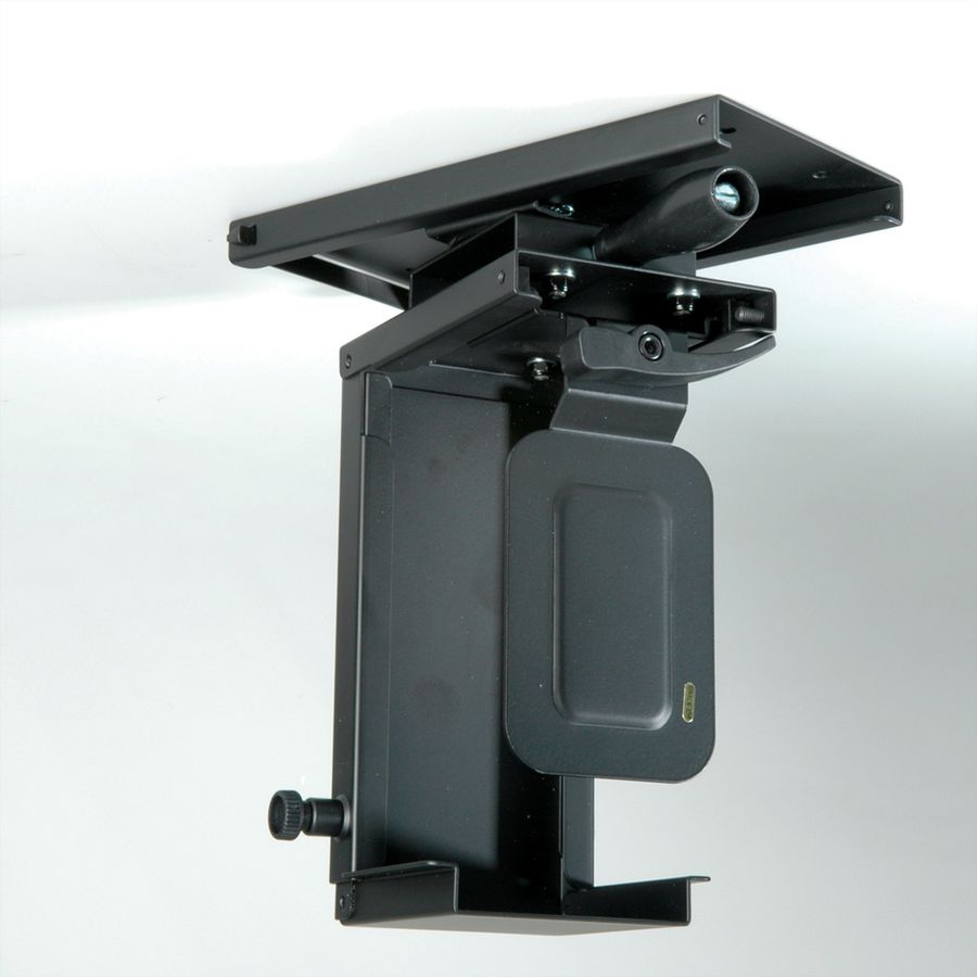 ROLINE mini PC houder uitschuifbaar, draaibaar, zwart