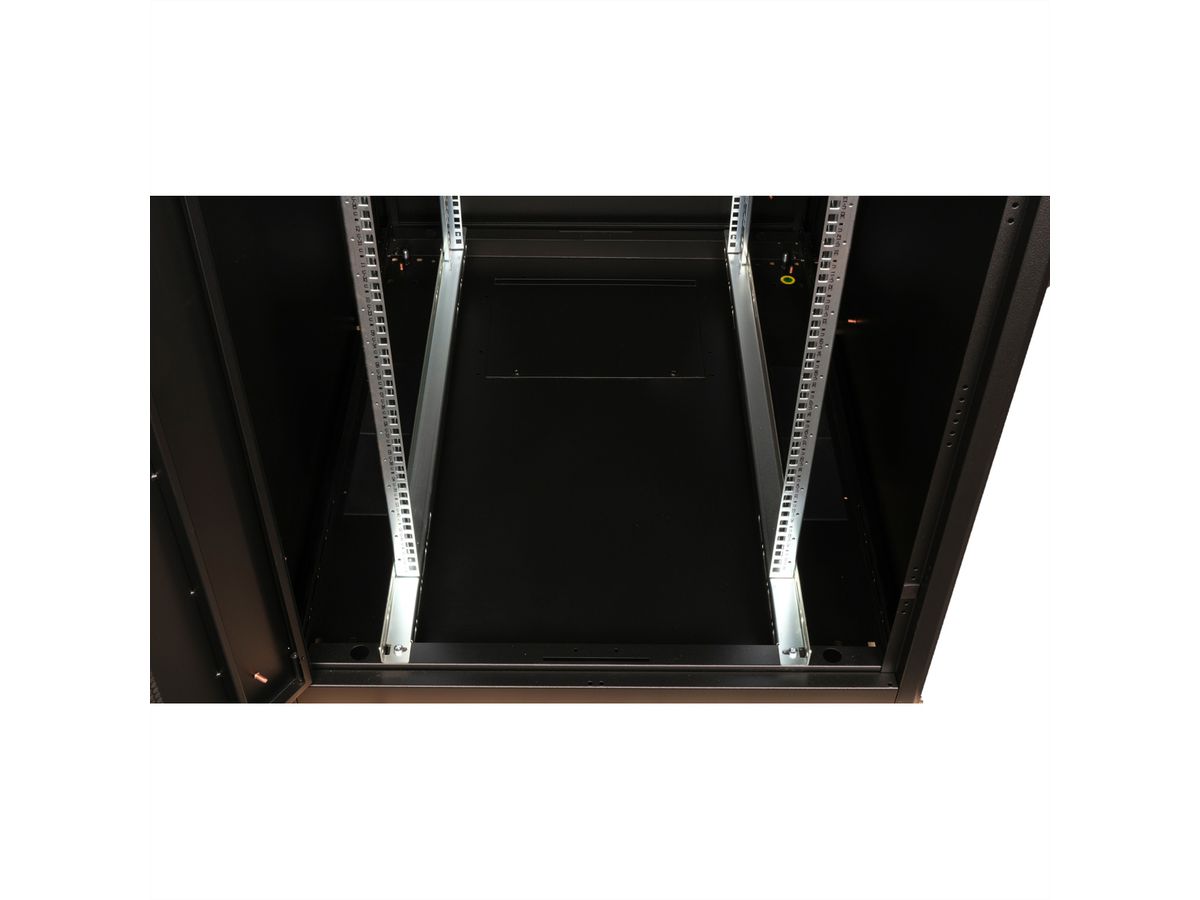 ROLINE 19-inch Server Cabinet Basic 42 U, 800x1000 WxD perforated black
