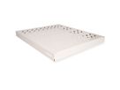 ROLINE 19-inch plank 1 U, 550 mm diep 50 kg grijs