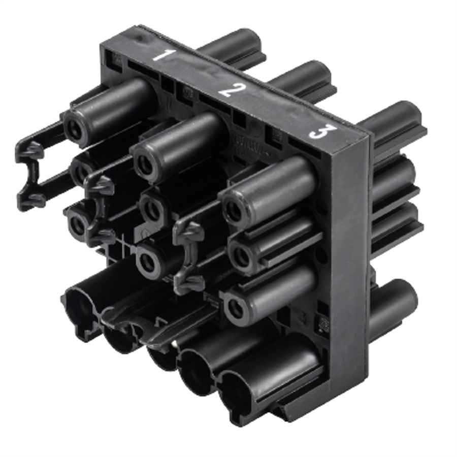 BACHMANN Wieland distribution block GST18, GST18 1xIn 6xOut
