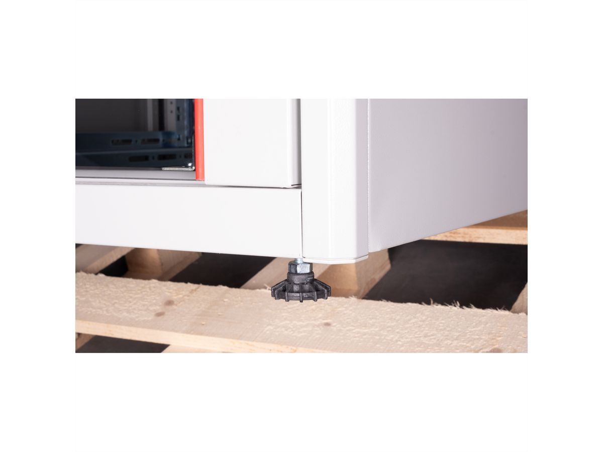 ROLINE 19-inch stelpoten, 4 stuks