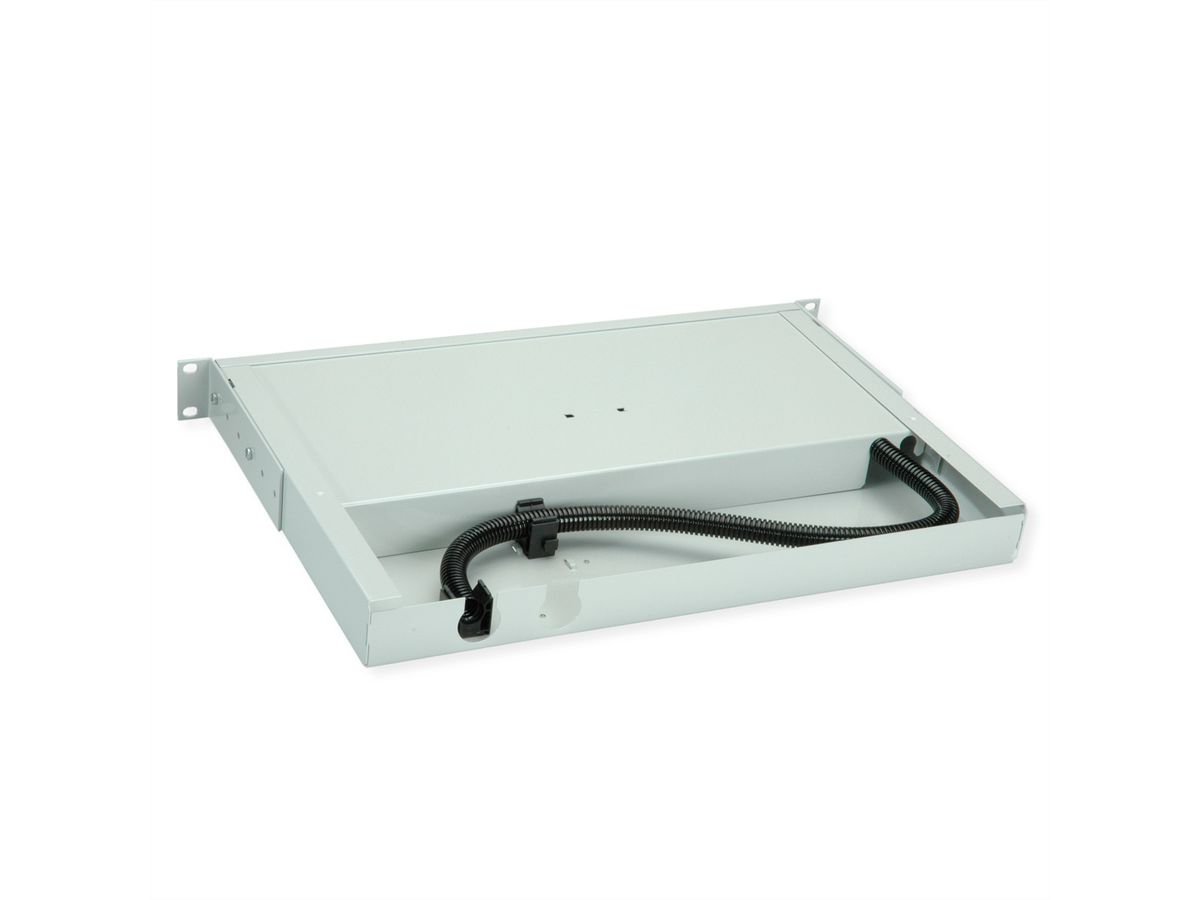 TELEGÄRTNER PROFI V LWL-Panel mit Kupplungen, 12x LC Duplex, türkis, OM3