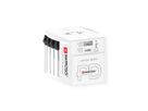 Skross MUV USB AC45PD World Travel Adapter with USB C cable, worldwide