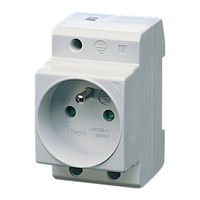 SCHROFF Power Distribution Modules According to DIN 43880, UTE Socket 250 V, 16 A