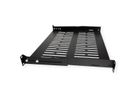 VALUE 19"-Fixed Shelf, 485 x 350mm, max. 25kg, 1U, black