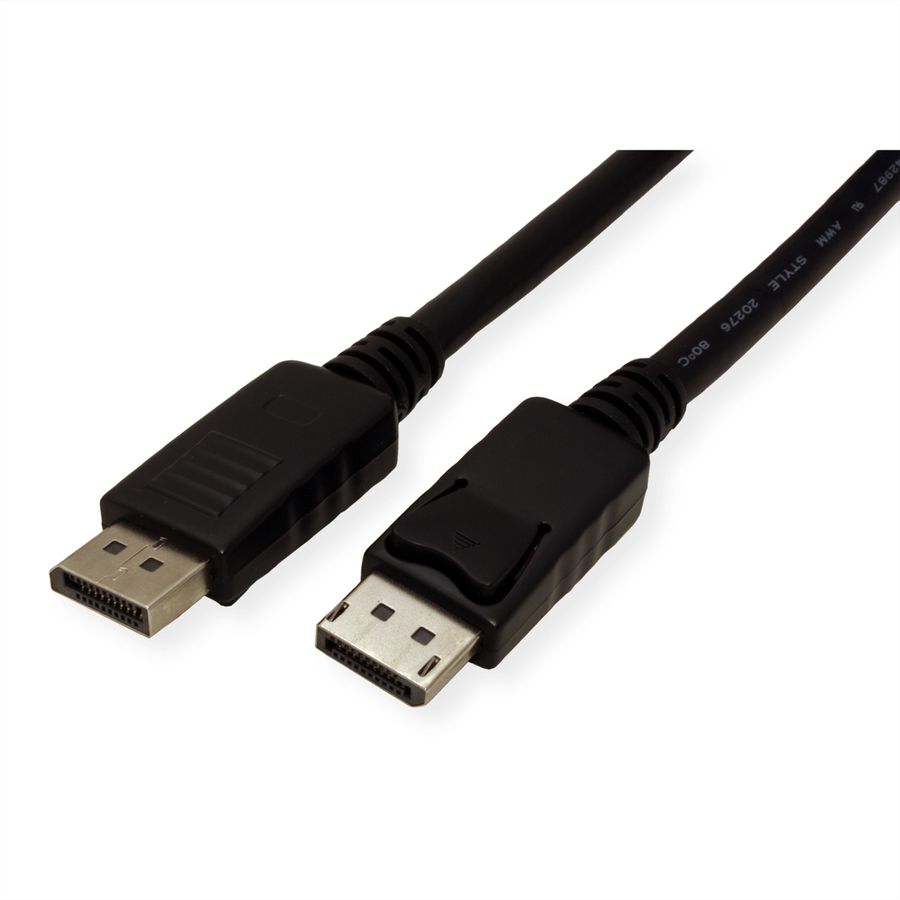 VALUE DisplayPort kabel, DP M/M, zwart, 2 m