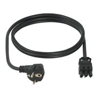 SCHROFF Wieland® Connecting Cables for Socket Strip, GST18, 2.5 m, SCHUKO/UTE