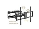 VALUE TV muurbeugel, flexibel , < 120 kg, < 304,8 cm / 120"