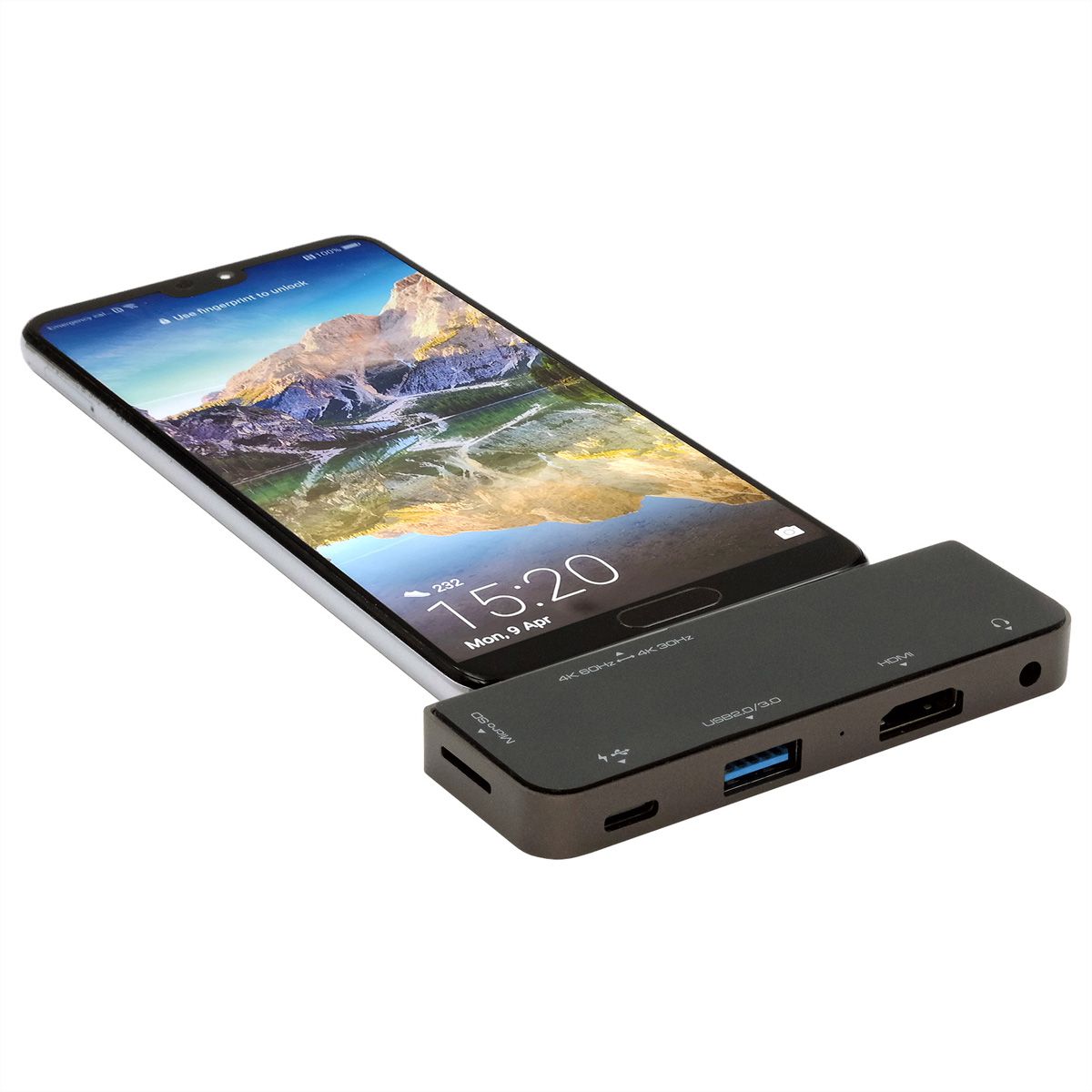 EXSYS EX-1222HM 5-in-1 USB-C mini-dockingstation