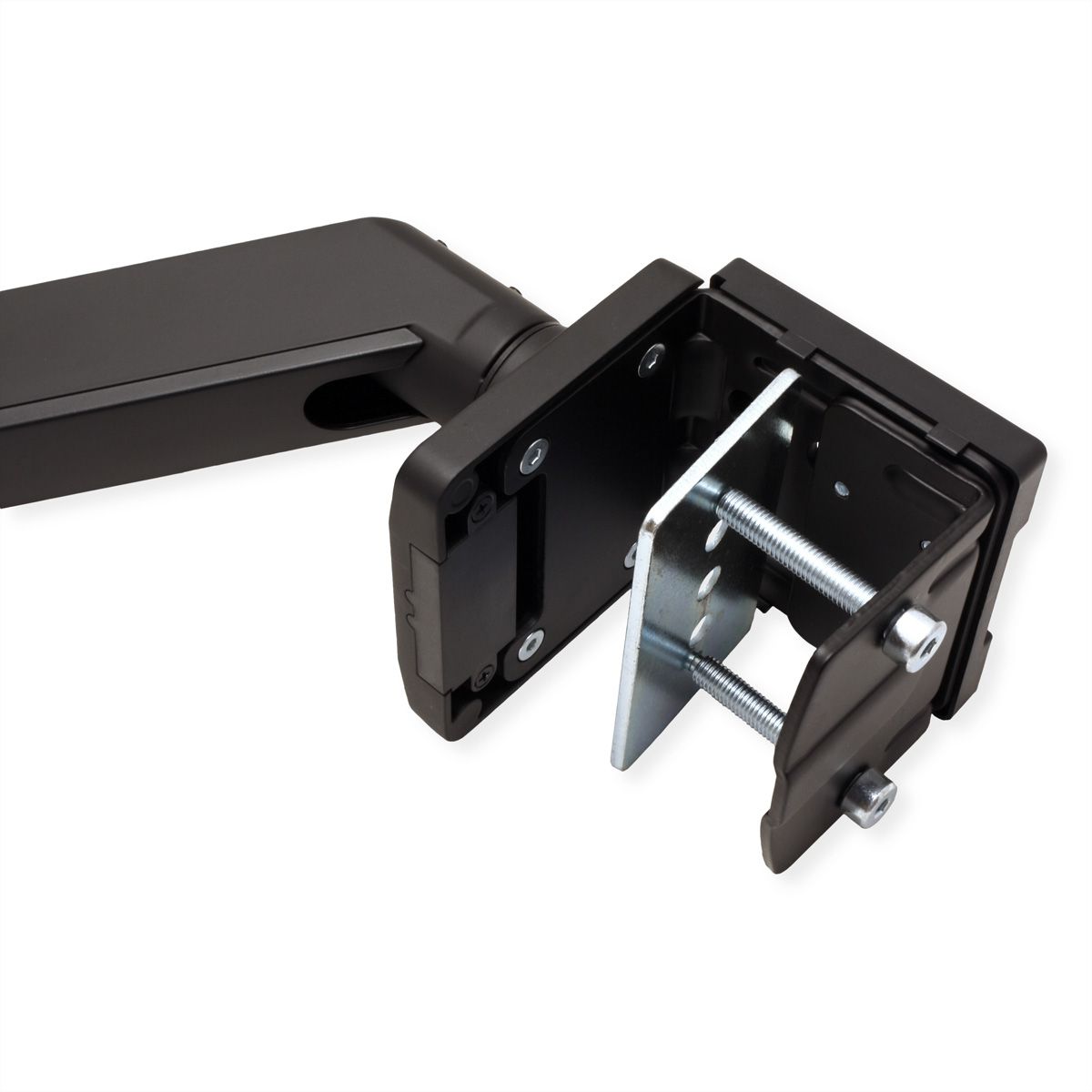 ROLINE LCD Monitor Stand Pneumatic, Desk Clamp, Pivot, max. 18 kg, 5 Joints