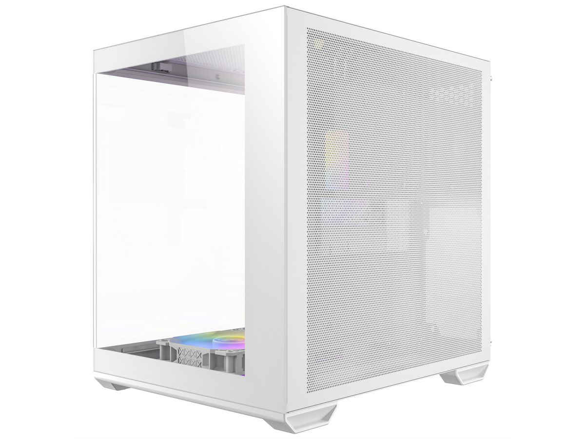 ANTEC CX60M ARGB PC Gehäuse Mini Tower Micro-ATX, weiß