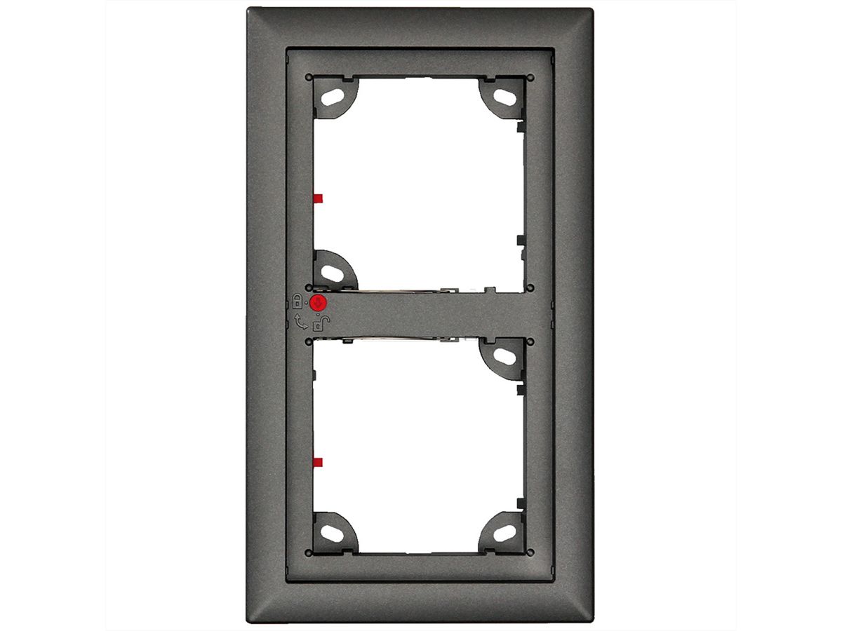 MOBOTIX frame 2-voudig donkergrijs (MX-OPT-Frame2-EXT-DG)