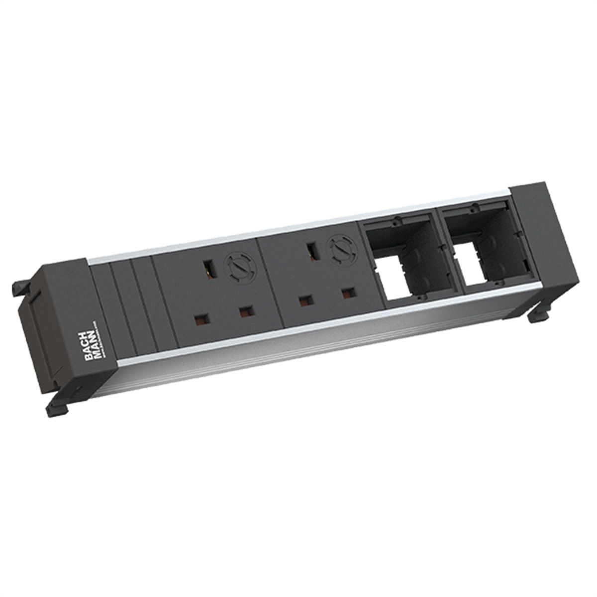 BACHMANN POWER FRAME 2xUK 3.15A 90° 2xCM, Current 0.2m GST18 United Kingdom