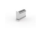 SCHROFF Frame Type Plug-In Unit PRO, Plain Cover, 1 Connector, 3 U, 10 HP, 167 mm