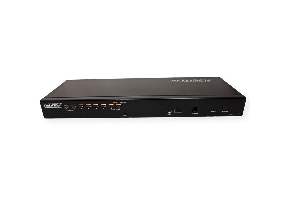 ATEN KH1508Ai KVM Over IP switch, VGA, PS/2-USB via Cat 5, 8 poorts